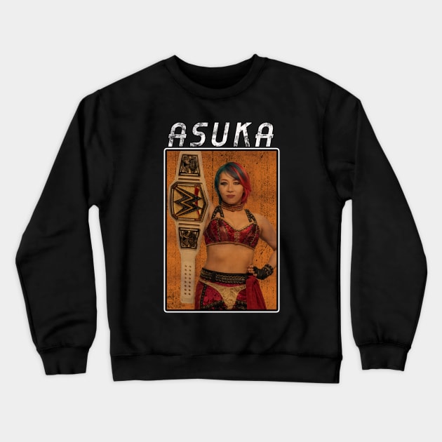 Vintage Wwe Asuka Crewneck Sweatshirt by The Gandol